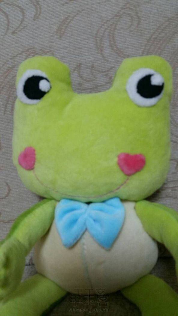 毛绒玩具~~可爱的青蛙