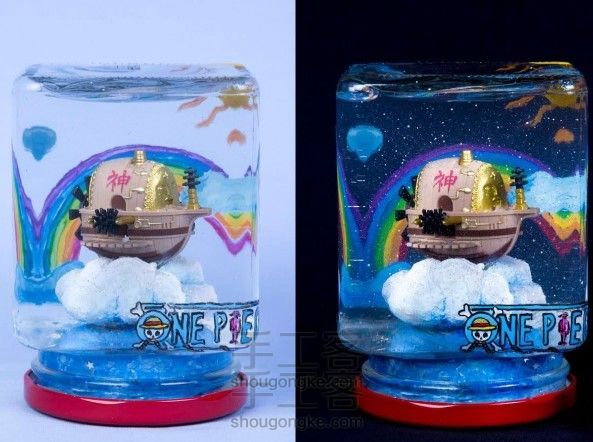 匠心制愛 | 海贼王梦幻瓶 | 艾尼路の方舟,将空岛塞进瓶里