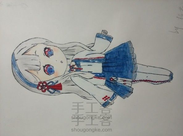 仿S君手绘水墨抄~初次发教程,多多包涵~
