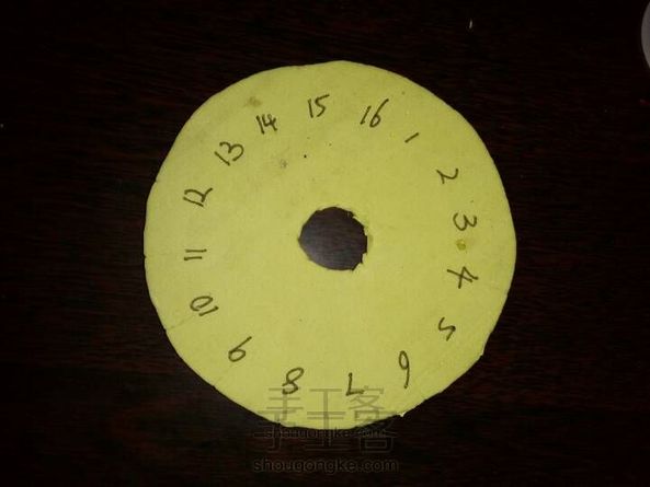 自制编制工具编织,盘编器