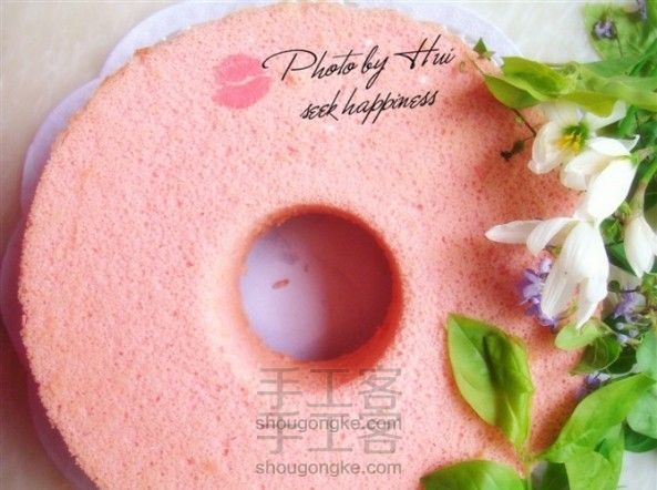 草莓戚风蛋糕——给自己一个粉红的梦