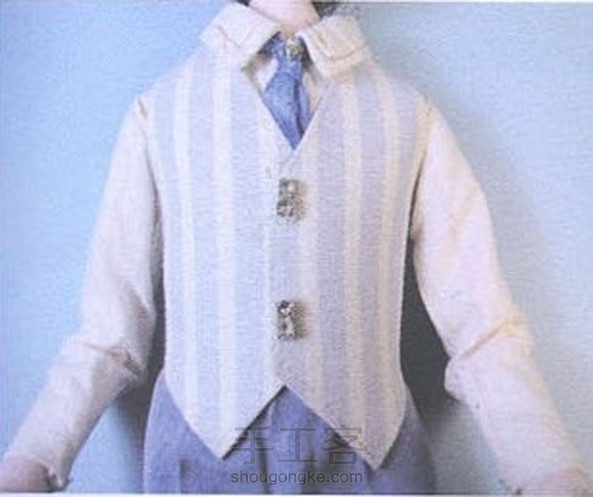 中性娃娃小马甲（转）