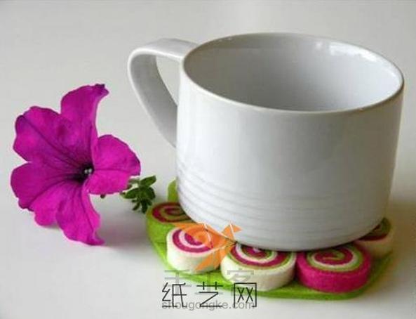 清新茶杯垫(转)