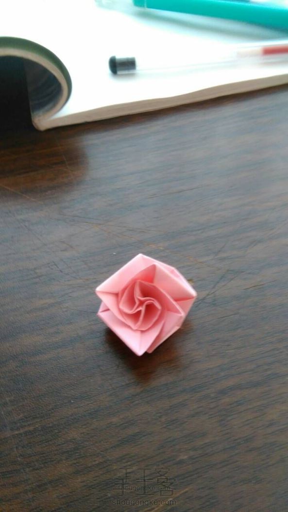 螺旋玫瑰的折法