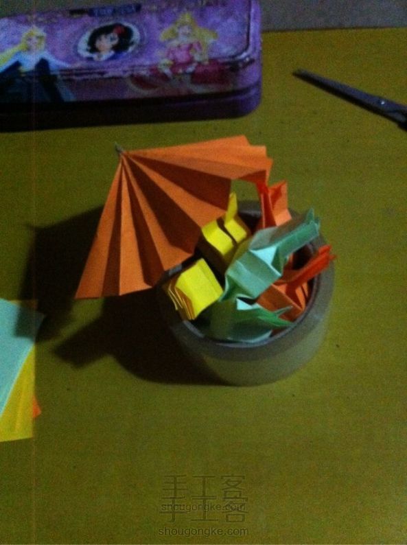糖果折纸教程