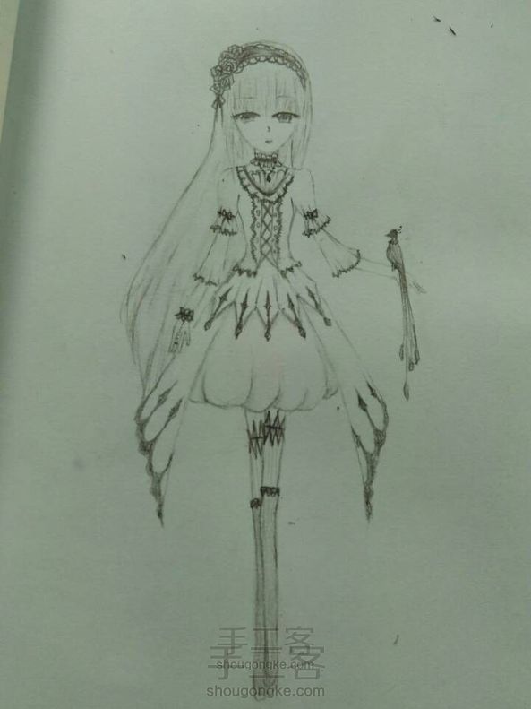 画渣点进来!哥特美少女