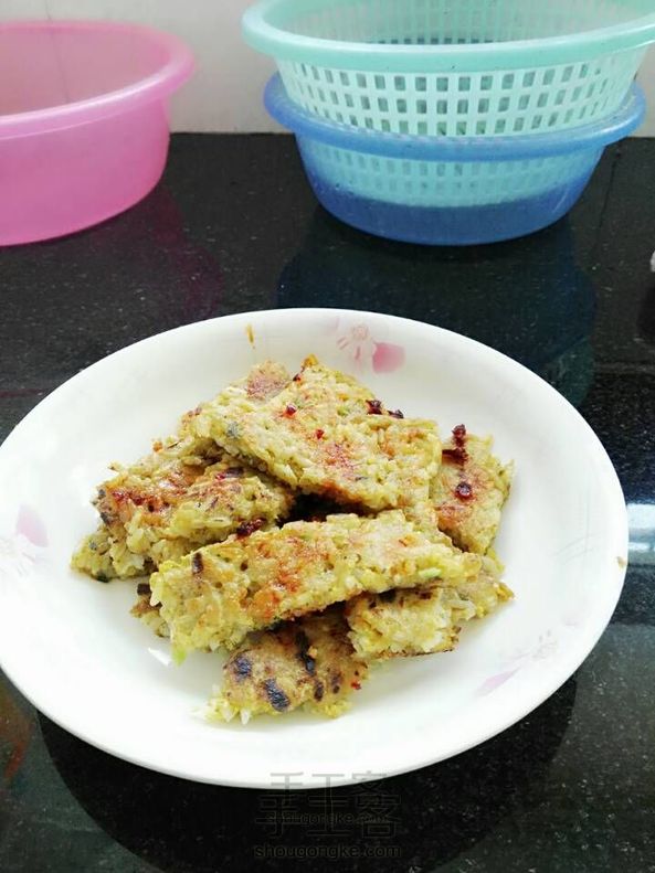 鸡蛋剩饭饼