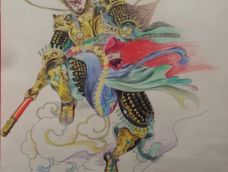 颜色把握的不好，涂色也没什么耐心，不够鲜亮啊