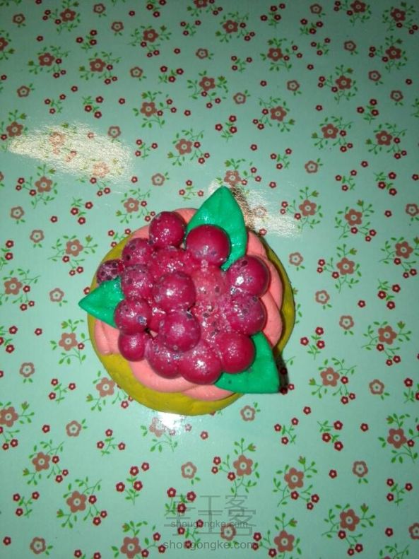 【原创】可爱红果子蛋糕