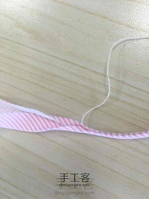 【原创】如何缝制旗袍盘扣绳教程 第4步