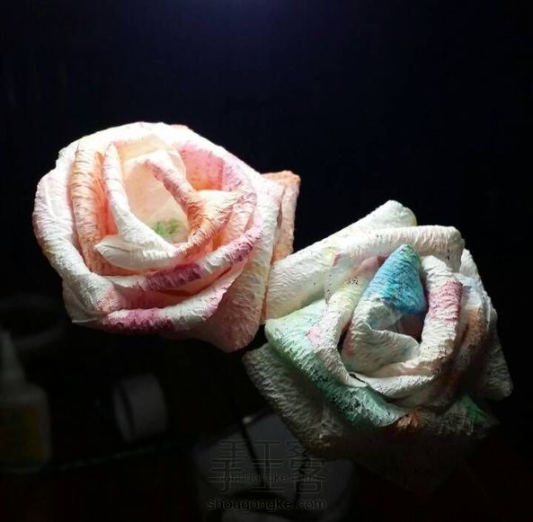 纸巾玫瑰