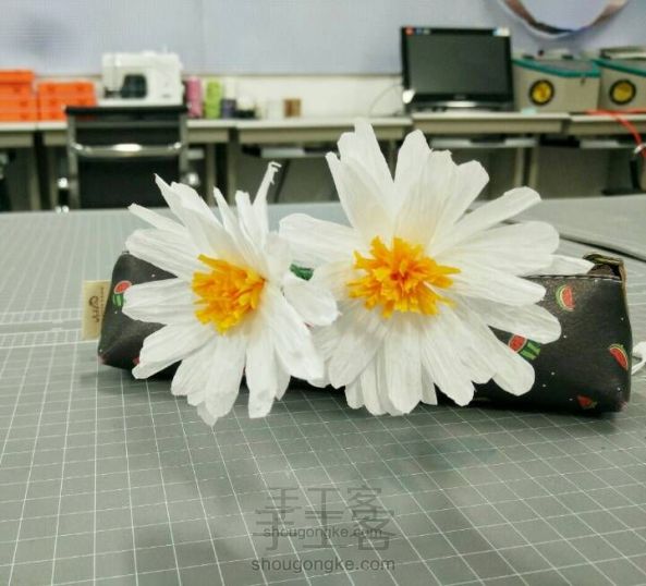 【Bay】纸艺花系列十四雏菊