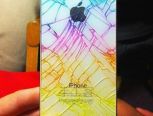 摔碎的iPhone 变成艺术品!