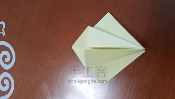 折纸旋转木马