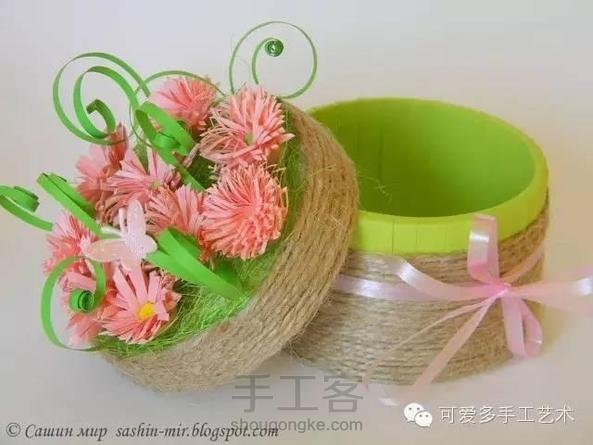 (转)花花收纳盒
