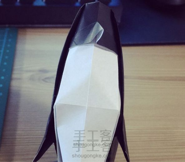 折纸-又蠢又丑的企鹅😂