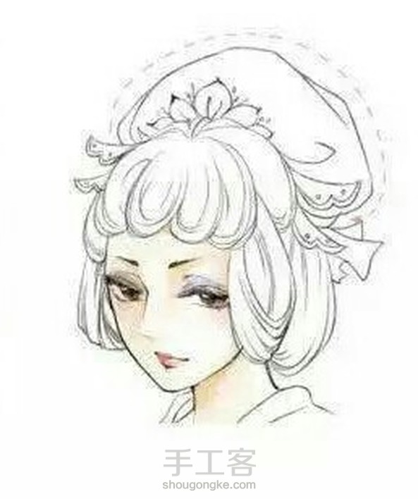 古风 眉形 唇形 发式 (转)