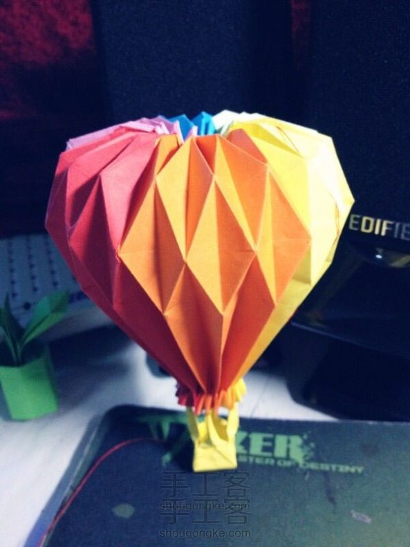 折纸-热气球