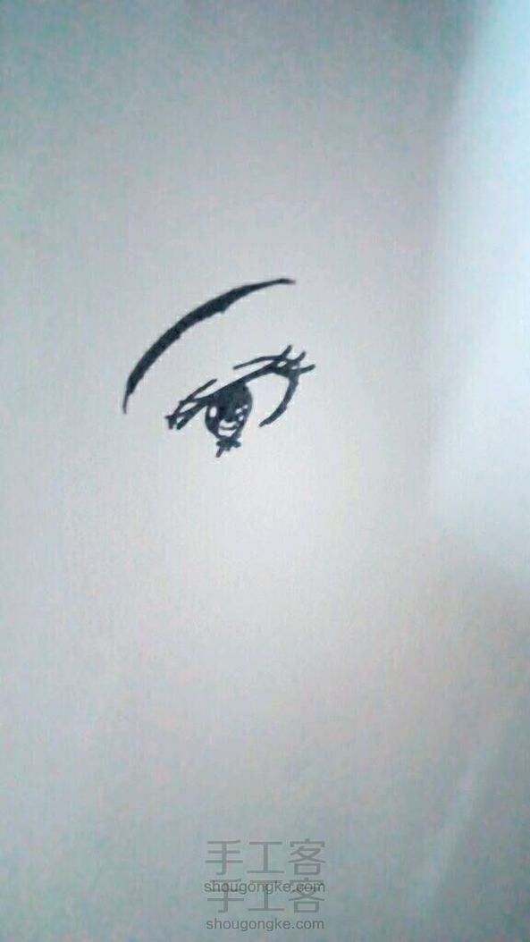 (๑乛◡乛๑)随手画了个眼睛