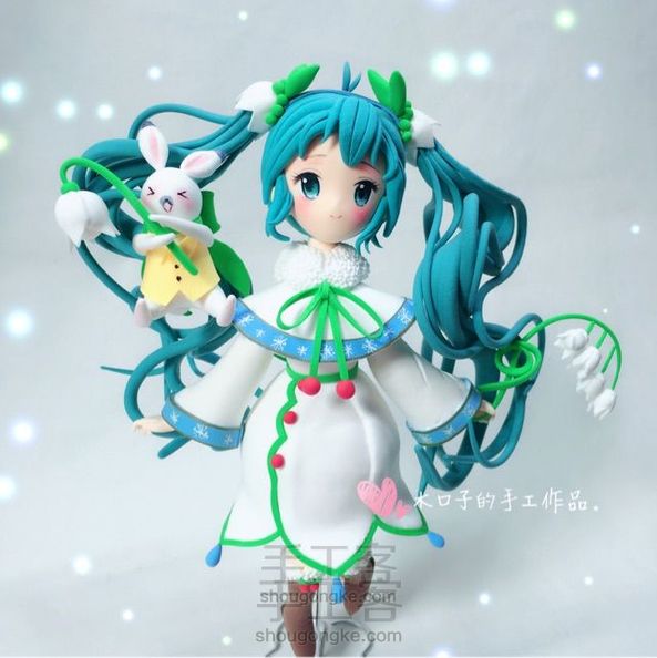 【木口子的手工作品】雪初音