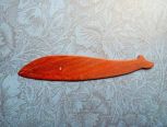 红花梨木鲸鱼裁纸刀