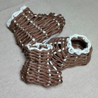 编个小鞋萌萌哒！