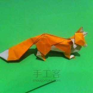 【狡猾的狐狸折纸】制作教程（一）