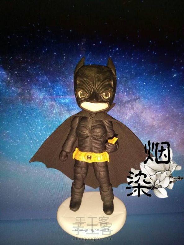 【烟染】蝙蝠侠教程