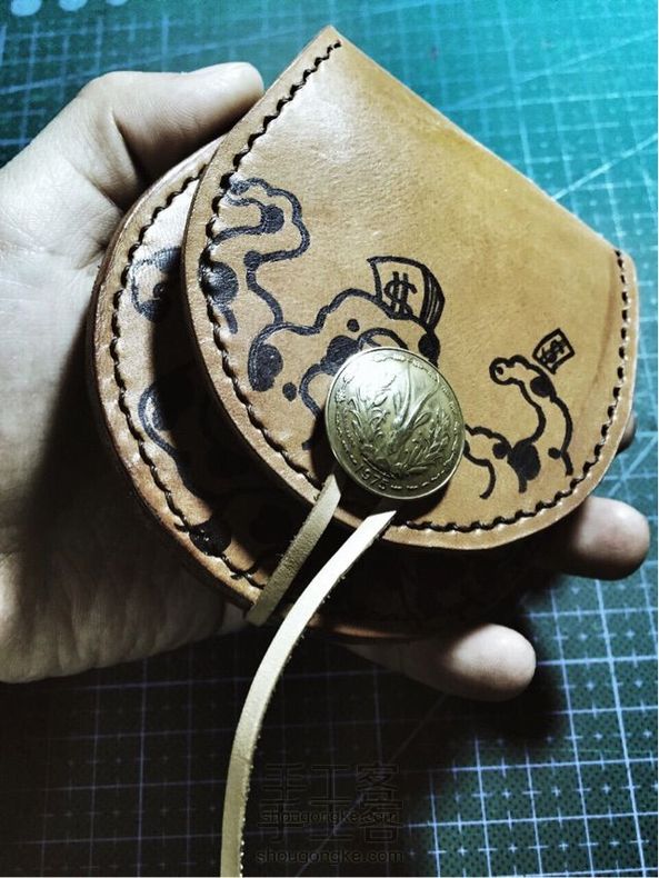 Goros最近很火 做个零钱包致敬永远的大师