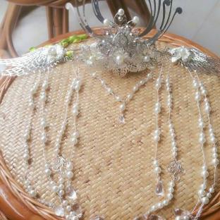 【三笑。】额饰教程——君拂