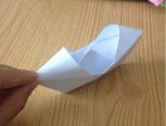 童年记忆，折纸帆船