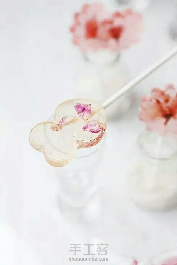 花朵棒棒糖!
把花花吃进嘴里,
才是春天的味道!