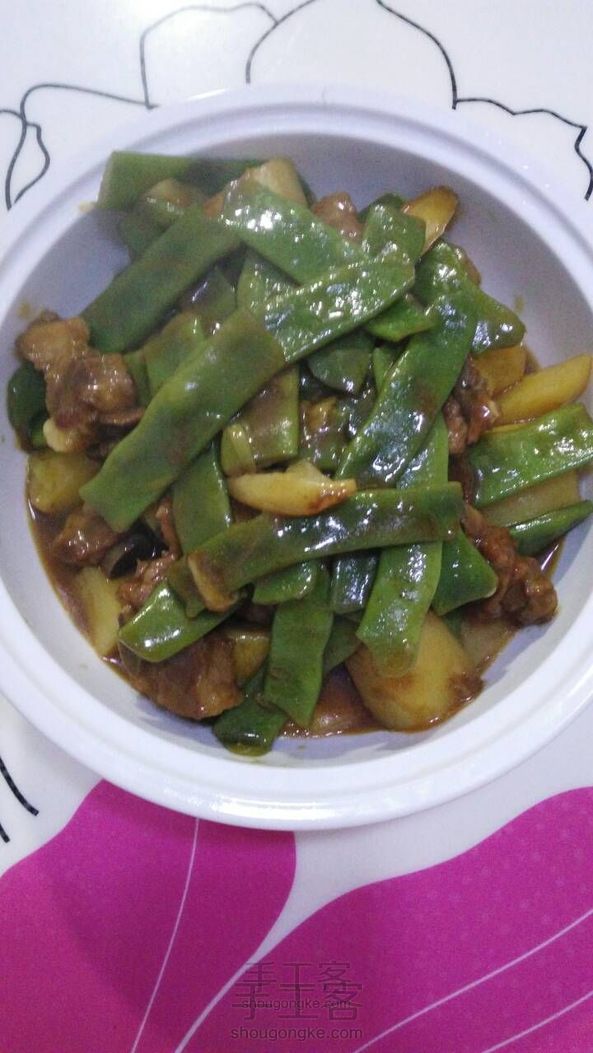 排骨土豆炖豆角