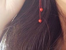 手镯变耳坠！只因失误剪掉了不该剪的线！