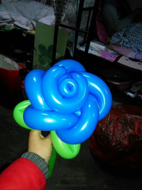 气球玫瑰花