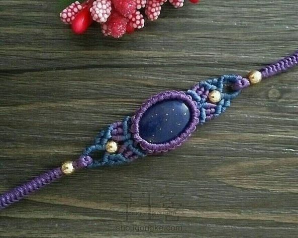 紫色手链
