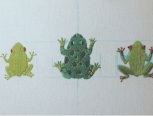 🐸青蛙刺绣挂画🐸