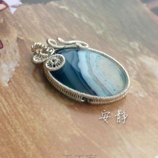 ＂听海＂~~~吊坠包绕教程