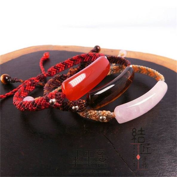 简单手牌编织手链