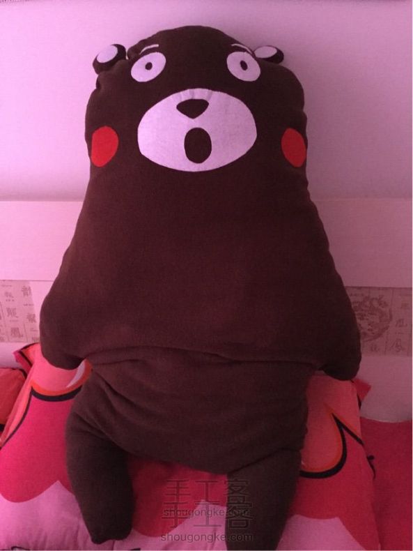 呆萌熊本熊抱枕
