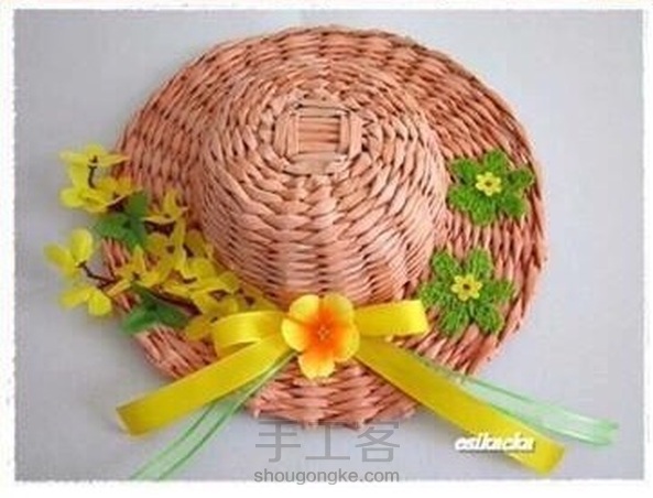 纸藤编织教程【转载】