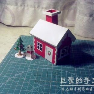 【非凡工作室】那年给宝贝做的圣诞小屋