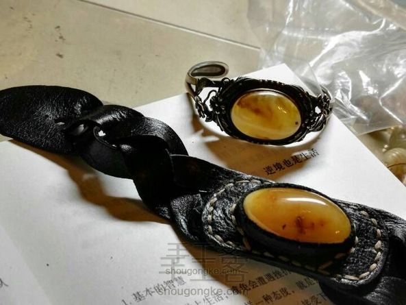 羊皮蜜腊手镯(羊皮遇上蜜腊)