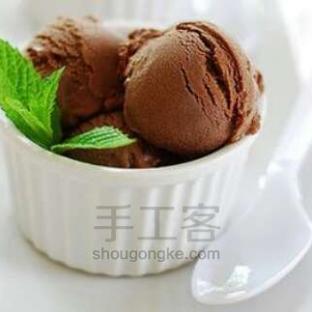 自制果仁巧克力冰淇淋制作方法
