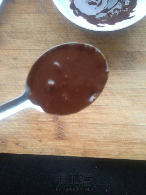 勺子巧克力。。。 第5步