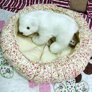 清新小碎花猫窝狗窝