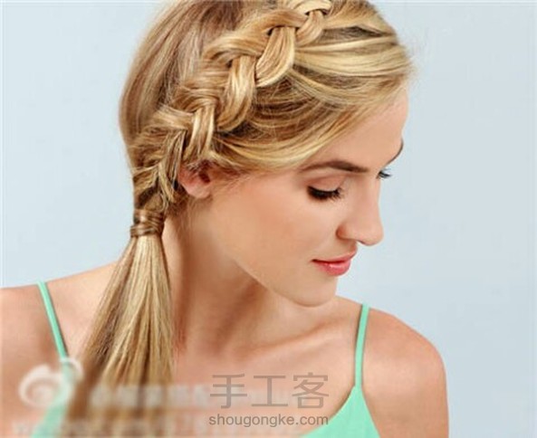 (转)这里有很多漂亮的编发哦,快点戳进来吧!^O^