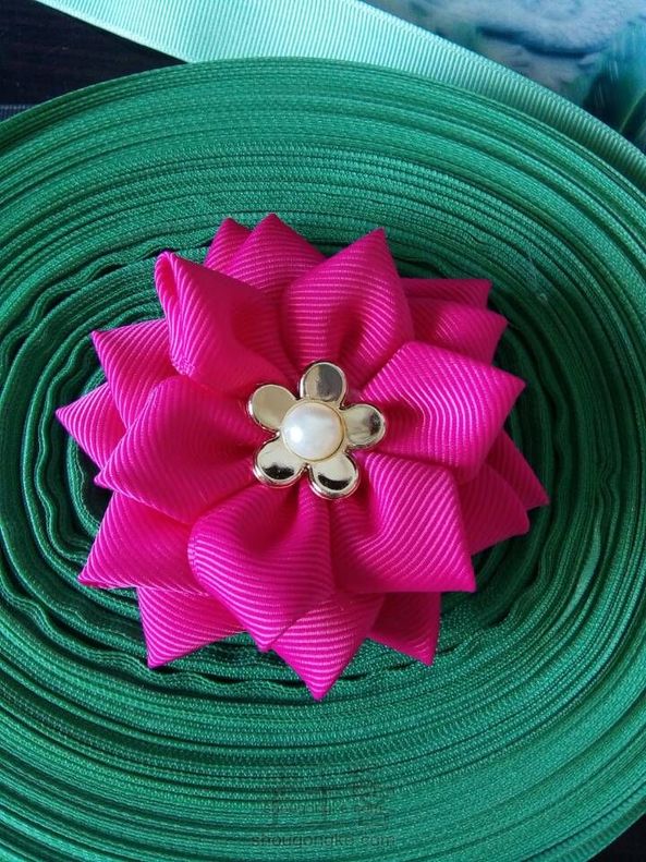 多层六叶花的制作