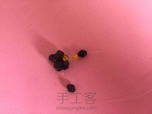 问问原创串珠自行车 第4步