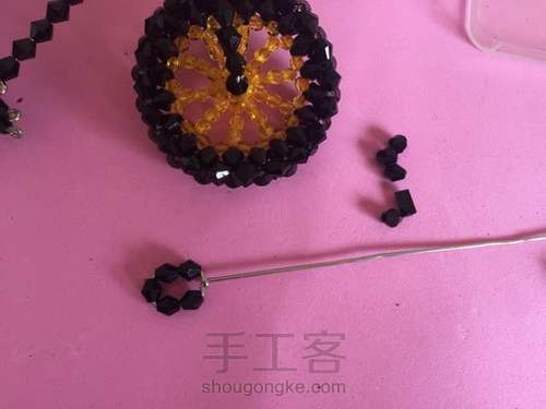 问问原创串珠自行车 第36步